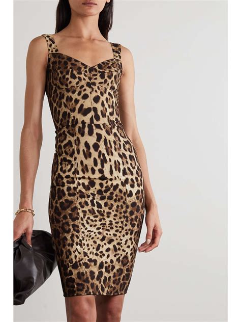 buy dolce and gabbana leopard dress|dolce gabbana leopard print sheath dress.